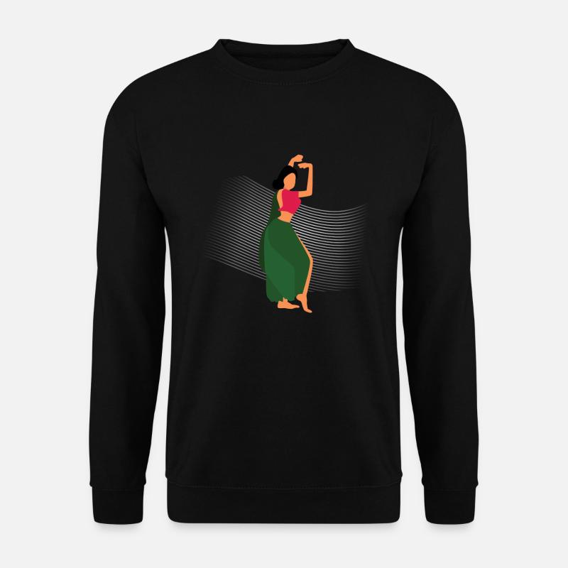 BOLLYWOOD DANCER - Unisex Sweatshirt - black