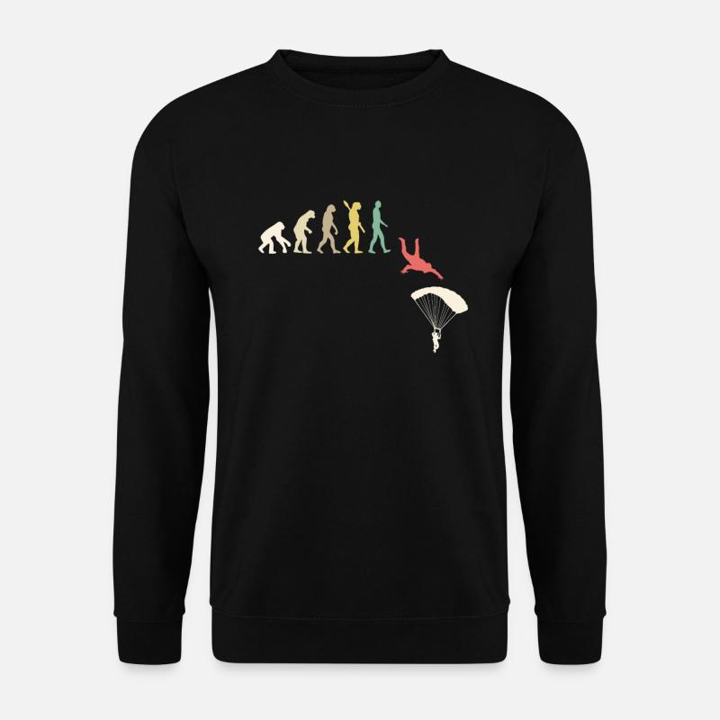 Skydive Evolution - Unisex Pullover - Schwarz