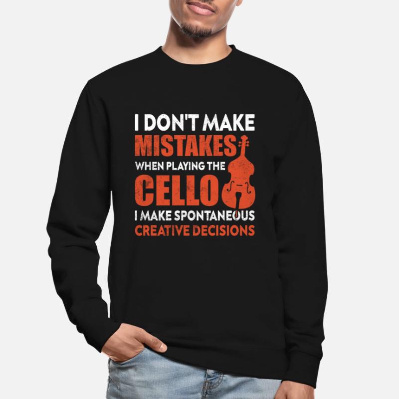 Violoncelle violoncelle Sweat-shirt Unisexe