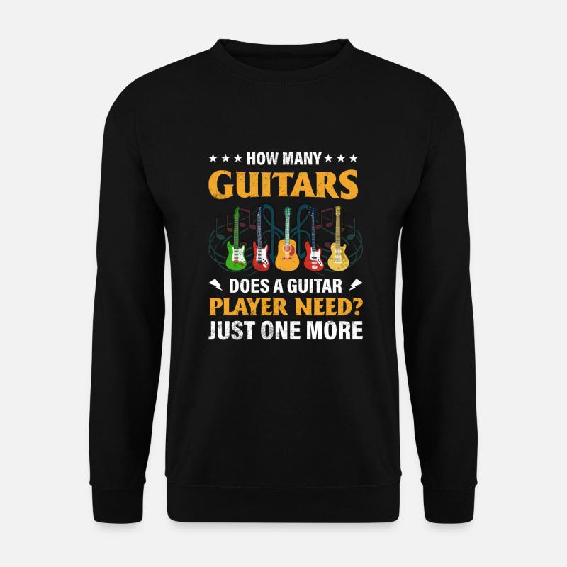 Guitar guitarist gift - Unisex Sweatshirt - black