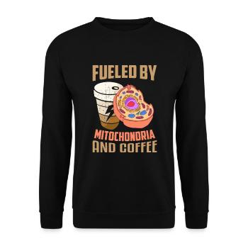 Biologe Wissenschaftler Biologie Geschenk - Unisex Pullover - Schwarz - Vorne - Alina (178cm) & Michal (187cm)