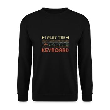 Jeux de jeux PC - Sweat-shirt Unisexe - noir - Devant - Alina (178cm) & Michal (187cm)
