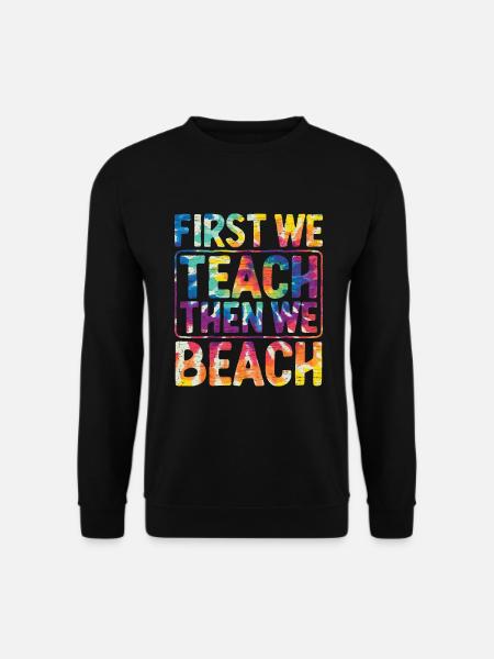 Lehrer Ferien Geschenk - Unisex Pullover - Schwarz