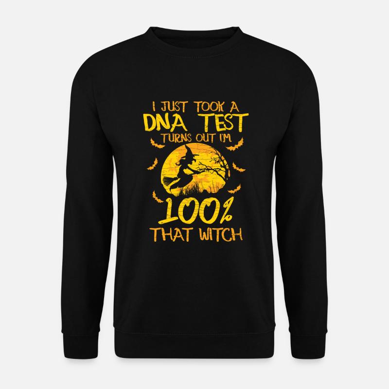Halloween Hexe - Unisex Pullover - Schwarz