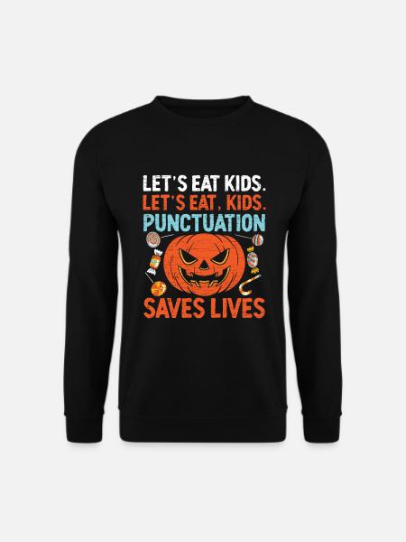 Halloween Lehrer - Unisex Pullover - Schwarz