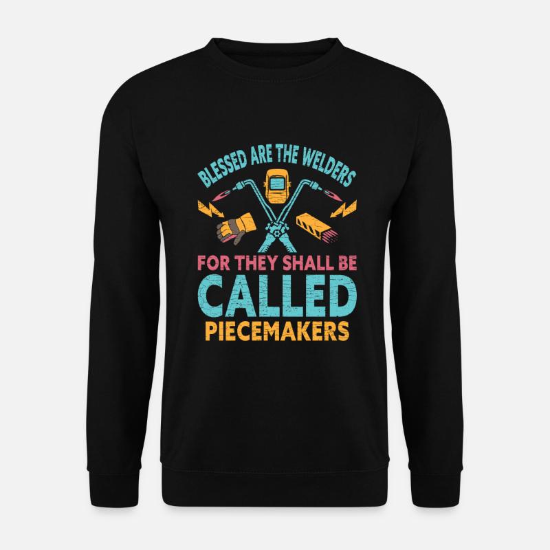 Schweißer Schweißen - Unisex Pullover - Schwarz