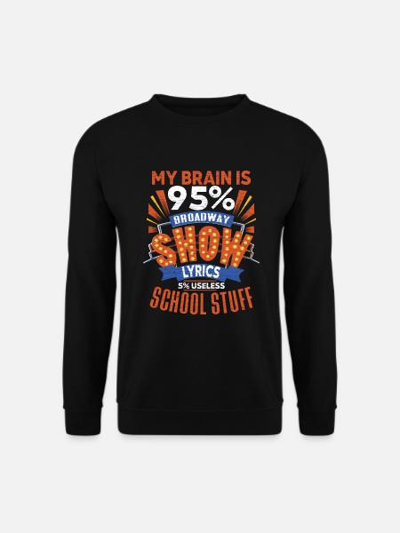 Theater Schauspieler Geschenk - Unisex Pullover - Schwarz