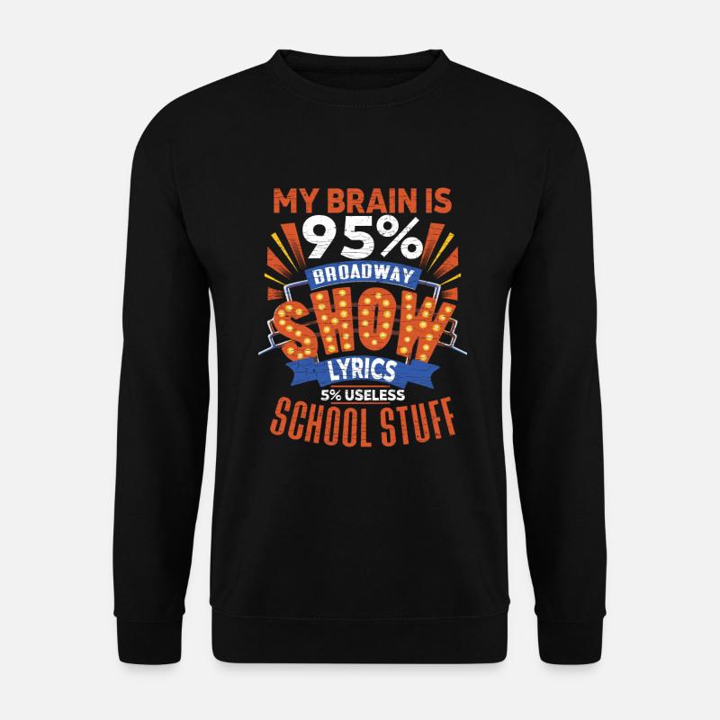 Theater Schauspieler Geschenk - Unisex Pullover - Schwarz