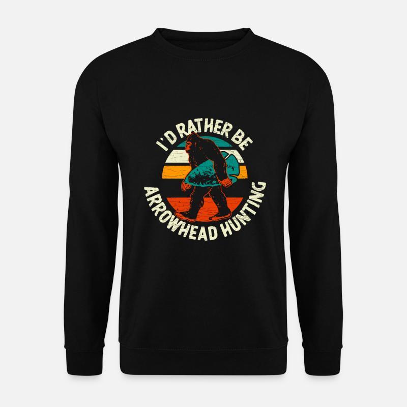 Arrowhead Hunter Pfeilspitzenjagd - Unisex Pullover - Schwarz