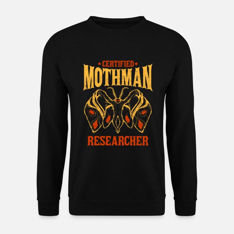 Kryptozoologie Mothman - Unisex Pullover - Schwarz