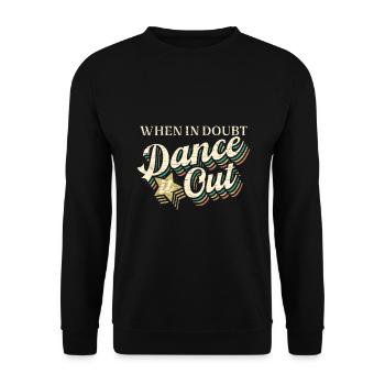 Tänzer Tanzen - Unisex Pullover - Schwarz - Vorne - Alina (178cm) & Michal (187cm)