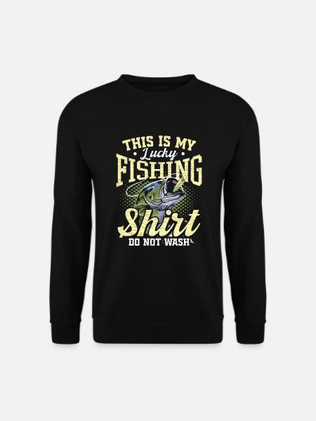 Angler Geschenk Angeln - Unisex Pullover - Schwarz