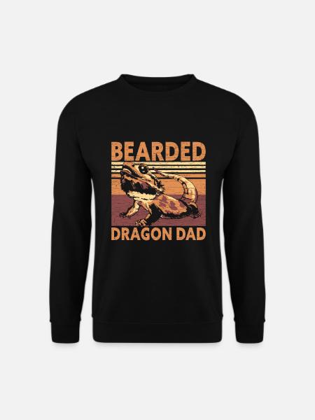 Bartagame - Unisex Pullover - Schwarz