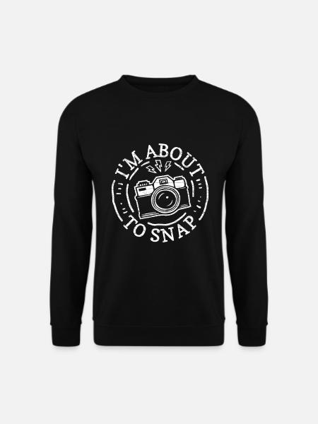 Photograph Kamera Photographie - Unisex Pullover - Schwarz