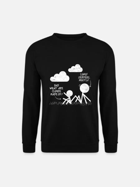 Programmierer Papa Informatiker - Unisex Pullover - Schwarz