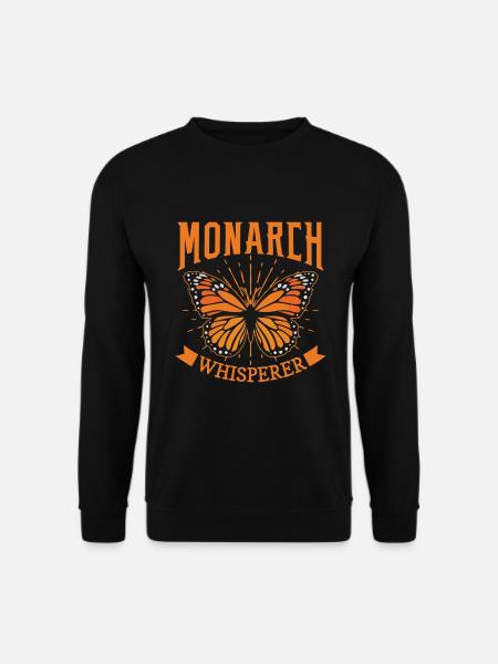 Butterfly Monarchfalter - Unisex Pullover - Schwarz