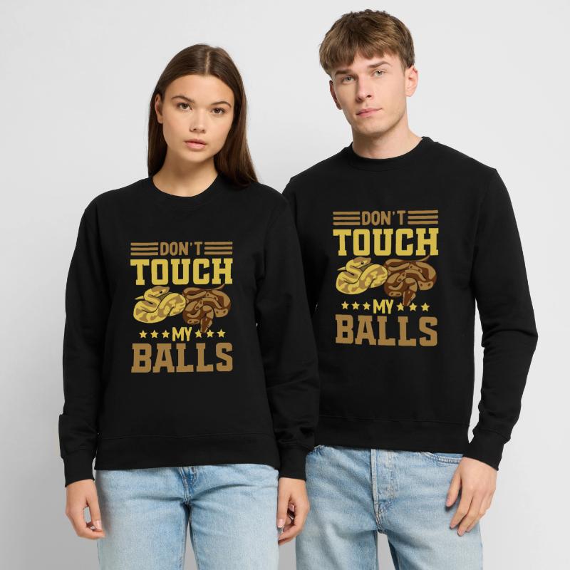 Ballpython Python Königspython Unisex Pullover