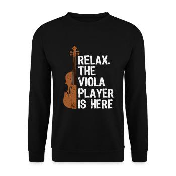 Alto Altiste Orchestre Alto Alto Musicien - Sweat-shirt Unisexe - noir - Devant - Alina (178cm) & Michal (187cm)