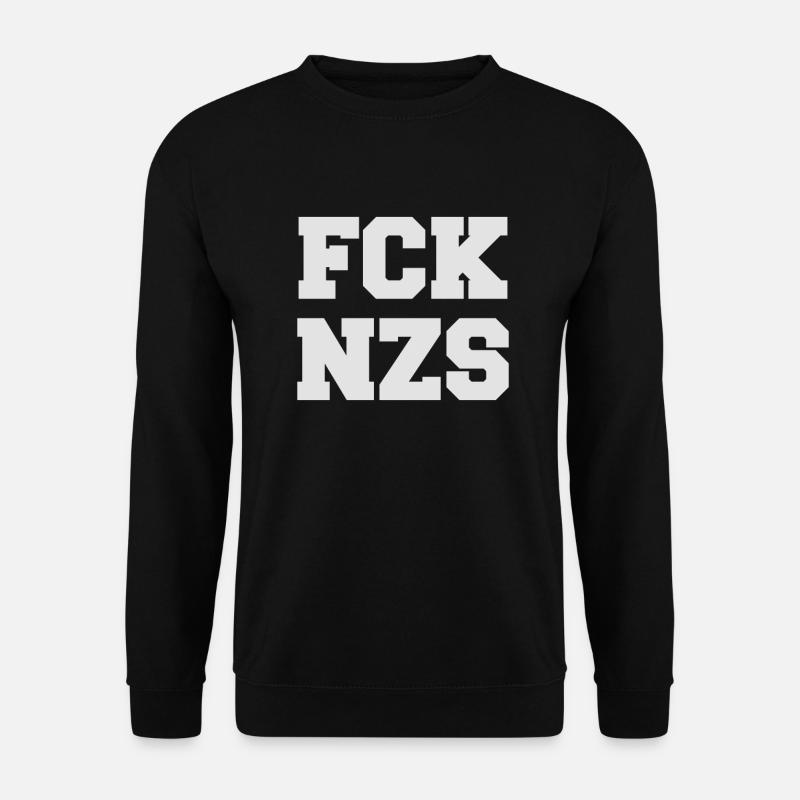 FCK NZS Human Rights - Unisex Sweatshirt - black