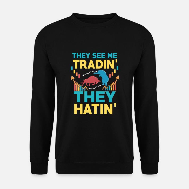 Exchange Forex Trading - Unisex Sweatshirt - black