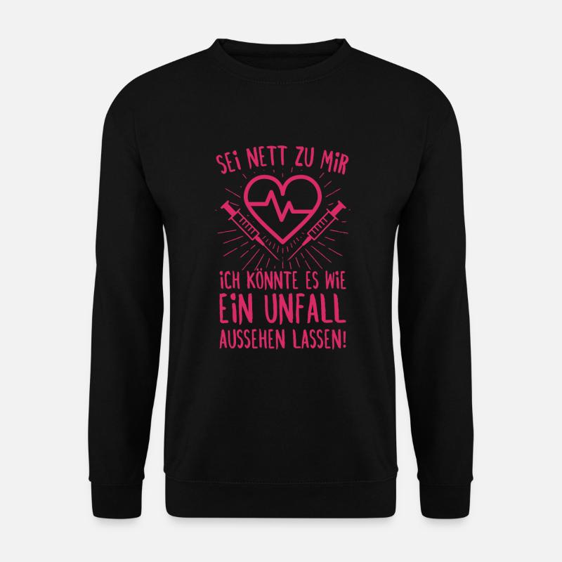 MFA Arzthelferin Medizinische Fachangestellte - Unisex Pullover - Schwarz