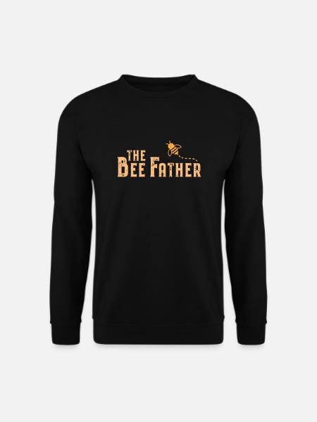 The Bee Father Beekeeper - Unisex Sweatshirt - black