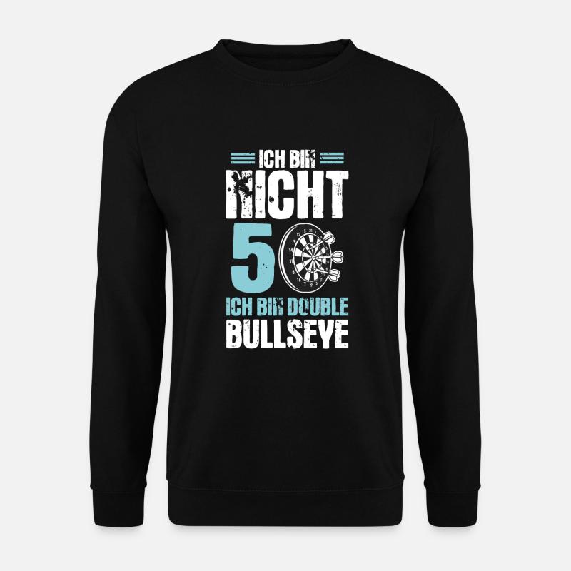 50. Geburtstag Angler Vintage 50 Jahre - Unisex Pullover - Schwarz