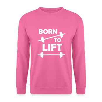 Haltériculettes bodybuilders Fit Sport Idée cadeau - Sweat-shirt Unisexe - rose - Devant