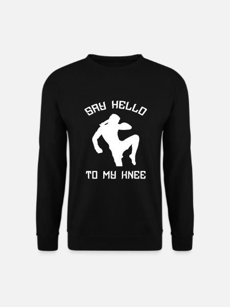 Muay Thai Thai Boxing - Unisex Sweatshirt - black