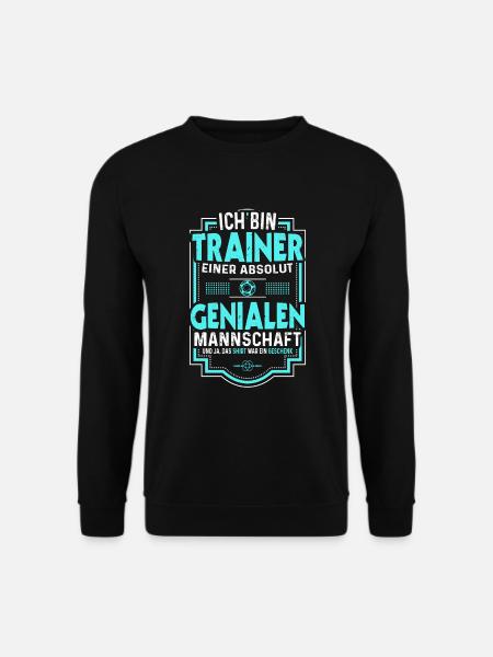 Handball Trainer Spruch Lustig Handballer - Unisex Pullover - Schwarz