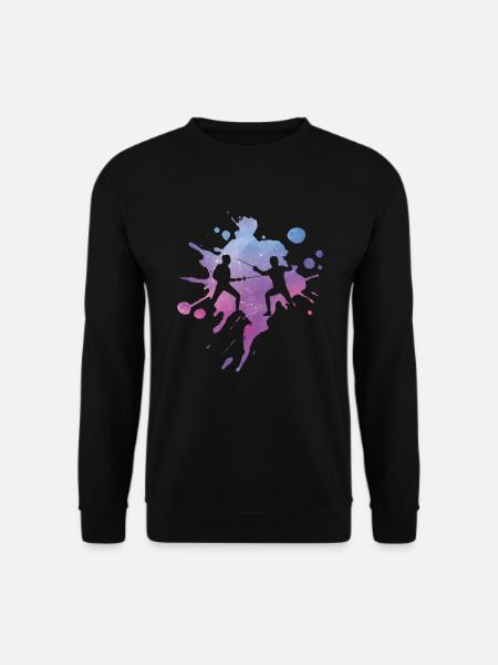 Fechter Sport Degen Fechtsport Fechten - Unisex Pullover - Schwarz