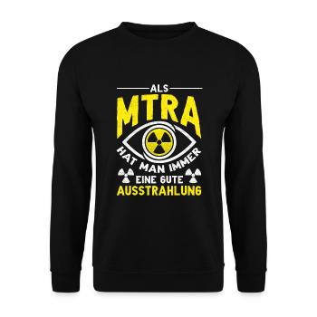 MTRA Medizinisch-Technischer Radiologie Mta - Unisex Pullover - Schwarz - Vorne - Alina (178cm) & Michal (187cm)