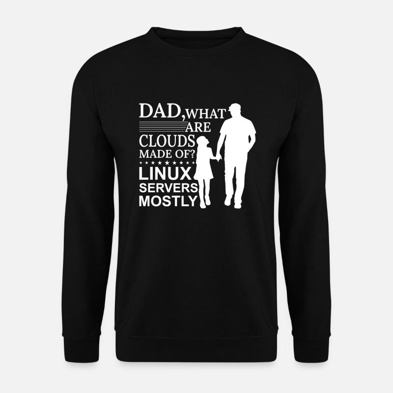 Cloud Computing Informatik Tech - Unisex Pullover - Schwarz