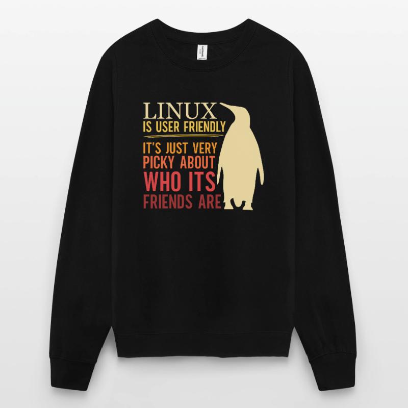 Linux Is User Friendly - Cloud Computing Engineer Unisex Pullover