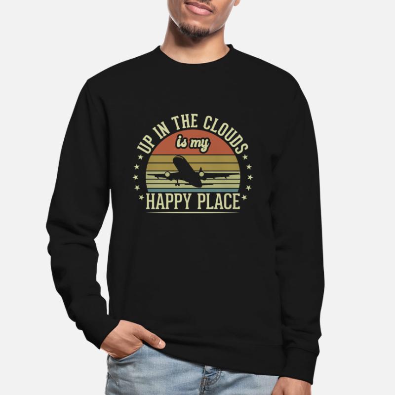 Berufspilot Flugschein Fluglizenz Pilot Unisex Pullover