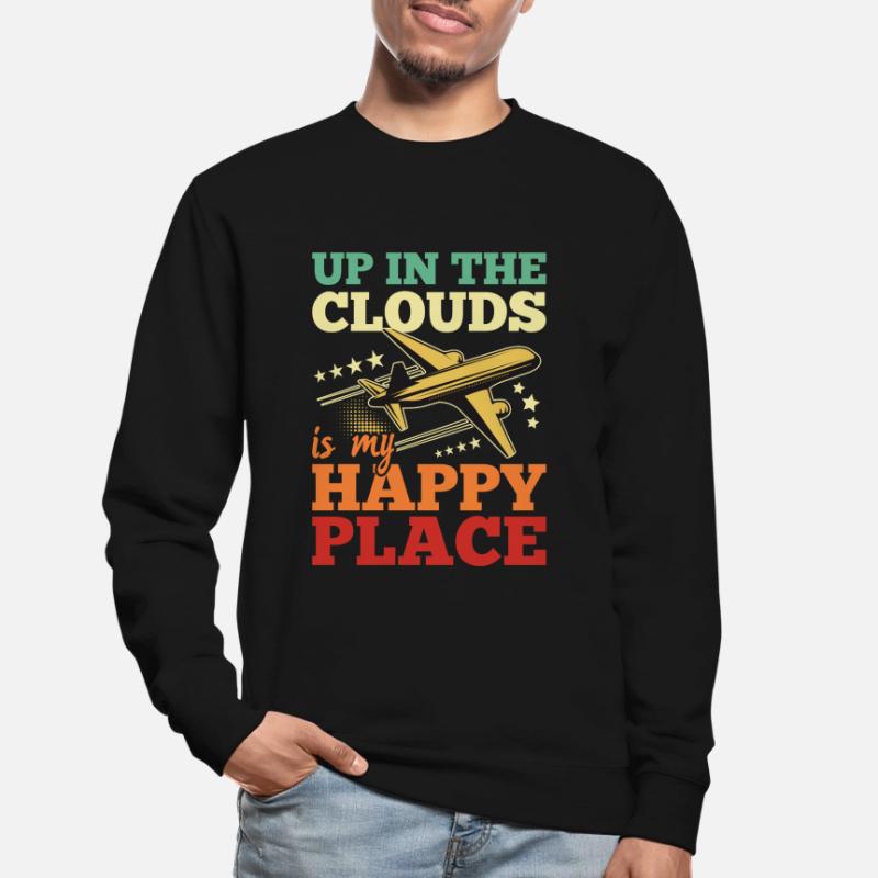 Berufspilot Flugschein Fluglizenz Pilot Unisex Pullover