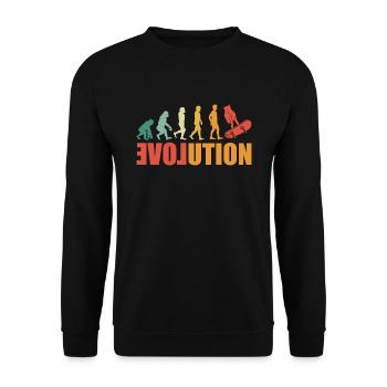 Fingerboard Finger Skateboarding Fingerboarding - Unisex Pullover - Schwarz - Vorne - Alina (178cm) & Michal (187cm)