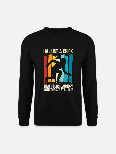 Funny Brazilian Jiu Jitsu Quote BJJ Women - Unisex Sweatshirt - black