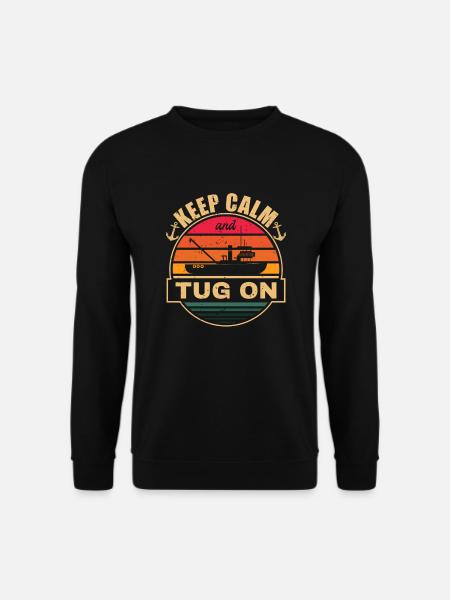 Schlepper Schleppboot Tug Life - Unisex Sweatshirt - black