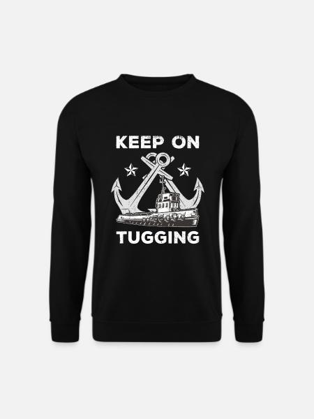 Schlepper Schleppboot Tug Life - Unisex Sweatshirt - black