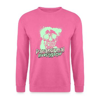 Geisterjagd Paranormal Investigator - Unisex Pullover - Pink - Vorne