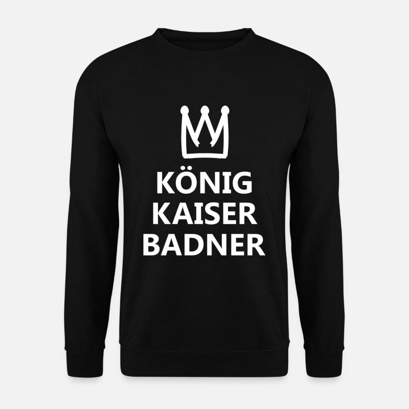 König Badner - Unisex Pullover - Schwarz