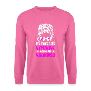 Mein Lieblingsturner Nennt Mich Oma - Unisex Pullover - Pink - Vorne