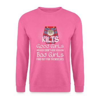 Kilt écossais disant jupe écossaise Écosse - Sweat-shirt Unisexe - rose - Devant