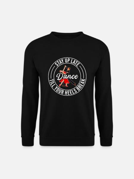 Tanztraining Ballsaal Paartanz - Unisex Pullover - Schwarz