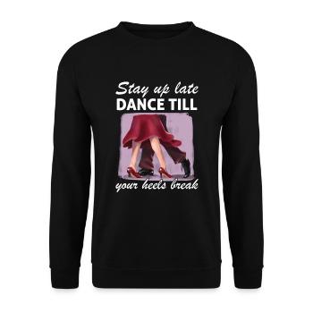 Formation en danse Ballroom Danse de couple - Sweat-shirt Unisexe - noir - Devant - Alina (178cm) & Michal (187cm)