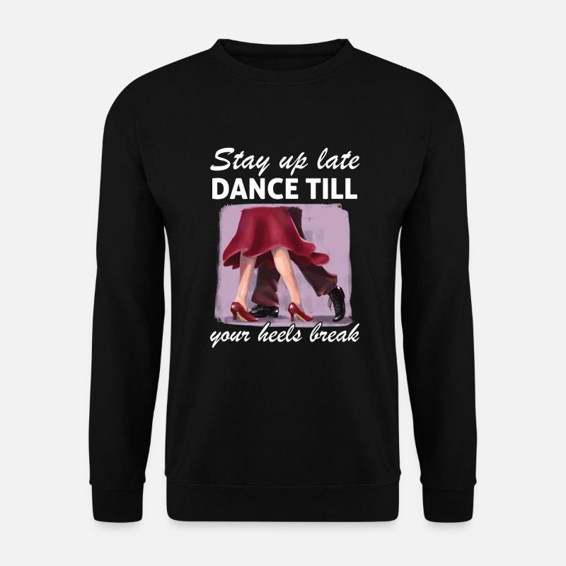 Dance Training Ballroom Couple Dance - Unisex Sweatshirt - black
