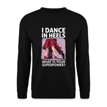 Formation en danse Ballroom Danse de couple - Sweat-shirt Unisexe - noir - Devant - Alina (178cm) & Michal (187cm)