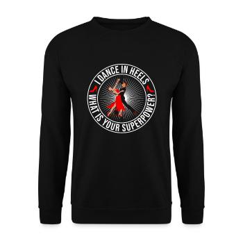 Formation en danse Ballroom Danse de couple - Sweat-shirt Unisexe - noir - Devant - Alina (178cm) & Michal (187cm)