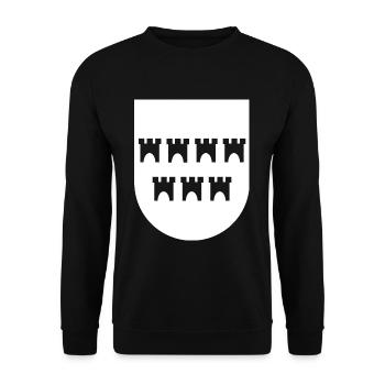 Fans de Transylvanie - Sweat-shirt Unisexe - noir - Devant - Alina (178cm) & Michal (187cm)